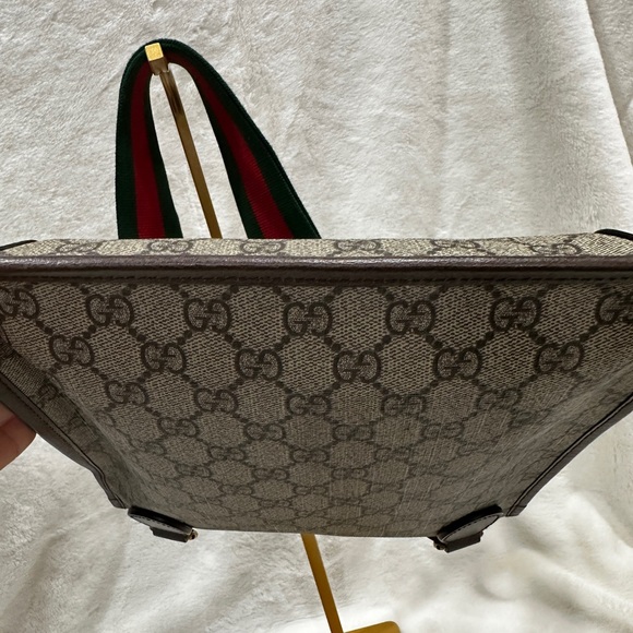 Gucci Neo Vintage Envelope Messenger GG Coated Canvas Medium Authentic - Picture 9 of 14